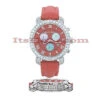 Diamond Benny And Co Watch Men's 4ct Red