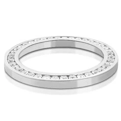 Custom Made Diamond Bezel For Breitling Super Avenger 7ct C -Urban Jewels Shop diamond bezel for breitling super avenger 7ct custom made watch bezels 3