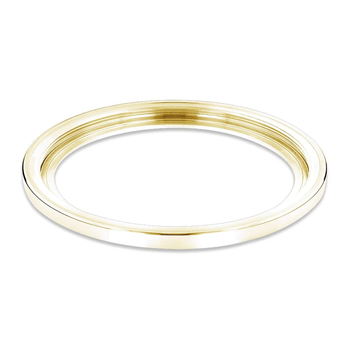 Diamond Bezel Replacement For Luxurman Raptor Yellow Gold Plated 0.25ct 2 Diamond Bezel Replacement For Luxurman Raptor Yellow Gold Plated 0.25ct - Image 2