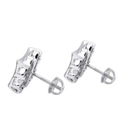 Diamond Earrings 14K Rose Gold Diamond Stud Earrings 1.66ct -Urban Jewels Shop diamond earrings rose gold diamond stud earrings 166ct p 6429 backwh