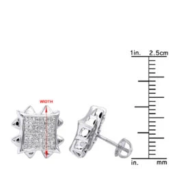 Diamond Earrings 14K Rose Gold Diamond Stud Earrings 1.66ct -Urban Jewels Shop diamond earrings rose gold diamond stud earrings 166ct p 6429 rulerwh