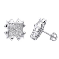 Diamond Earrings 14K Rose Gold Diamond Stud Earrings 1.66ct -Urban Jewels Shop diamond earrings rose gold diamond stud earrings 166ct p 6429 wh