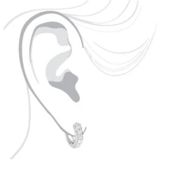 14K Gold Small Diamond Hoop Earrings Huggies 1/2ct -Urban Jewels Shop diamond hoop earrings 14k diamond huggie earrings 47ct p 6265 bodwh