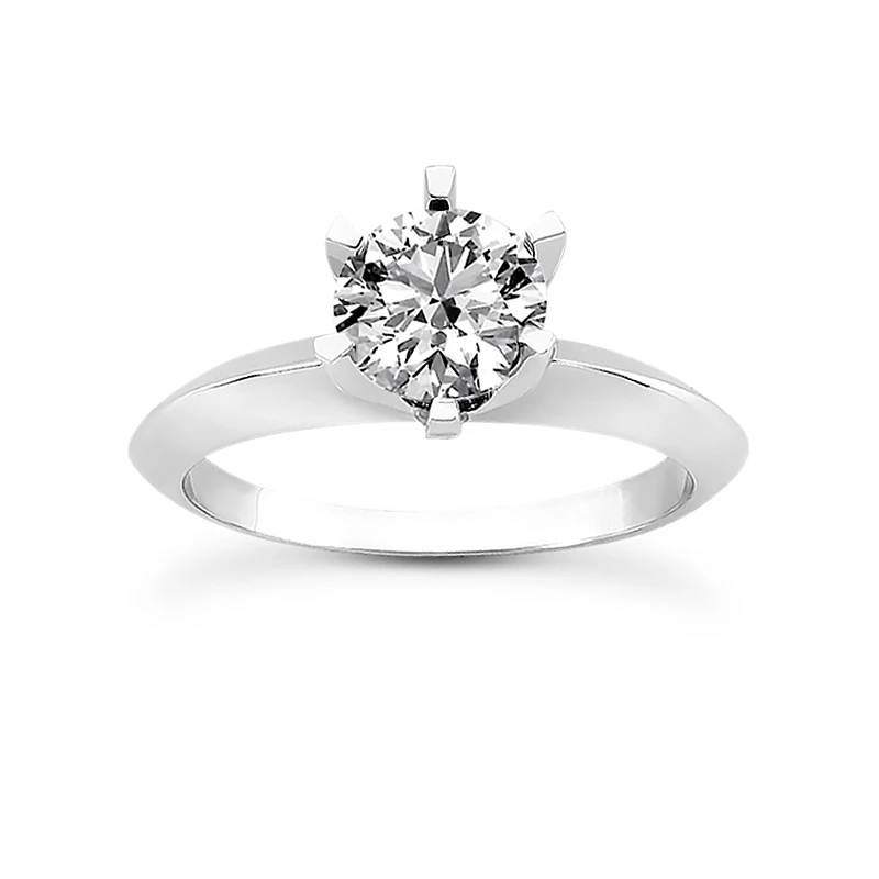 Diamond Platinum Engagement Ring Setting Set Band: 3mm, Mount.: 3mm 2 Diamond Platinum Engagement Ring Setting Set Band: 3mm, Mount.: 3mm - Image 2