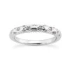 Thin Diamond Platinum Engagement Wedding Ring 0.27ct