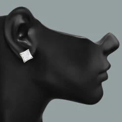 Diamond Stud Earrings In Sterling Silver 0.33ct -Urban Jewels Shop diamond stud earrings in sterling silver 033ct p 49439bod