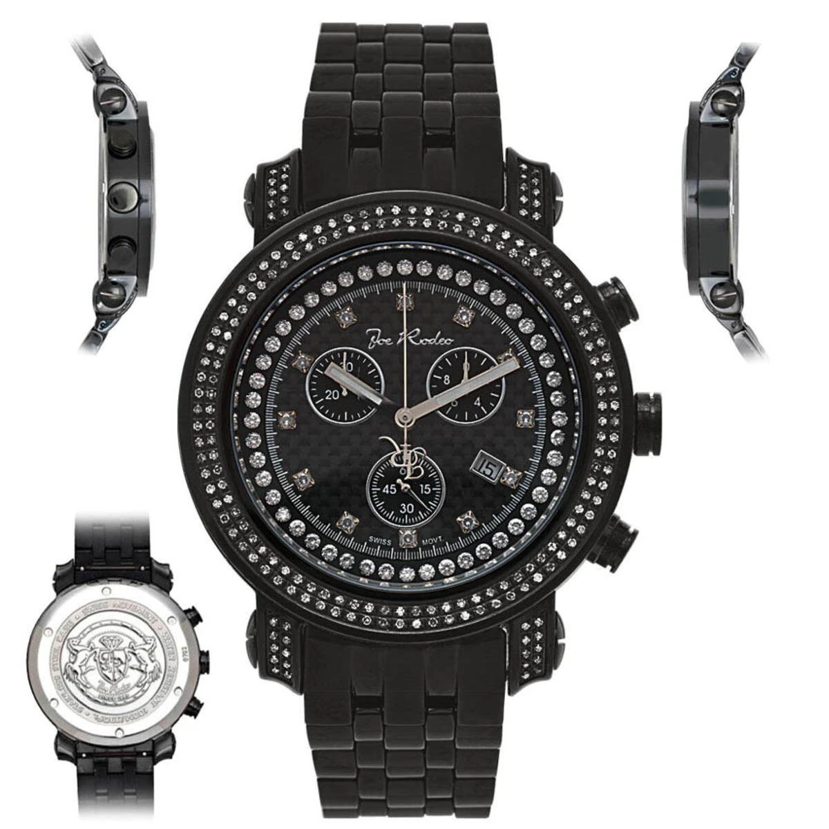 Diamond Joe Rodeo Tyler Men's Watch 2ct 5 Diamond Joe Rodeo Tyler Men's Watch 2ct - Image 5