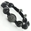 Disco Ball Black Diamond Bracelet 5.50ct 14K Black Plated Gold