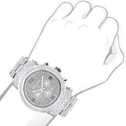 Fully Iced Out Large Diamond Watch For Men By Luxurman Escalade 3.5ct -Urban Jewels Shop fully iced out large diamond watch for men by luxurman escalade 35ct bod