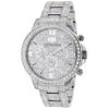Fully Iced Out Luxurman Men's Diamond Watch 3 Carats Liberty