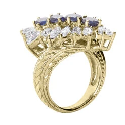 Ladies Diamond And Sapphire Ring 14K White Gold 1.90ctd 1.60cts 7 Ladies Diamond And Sapphire Ring 14K White Gold 1.90ctd 1.60cts -Urban Jewels Shop gemstone jewelry ladies diamond and sapphire ring 14k 190ctd 160cts p 29675 back yellow