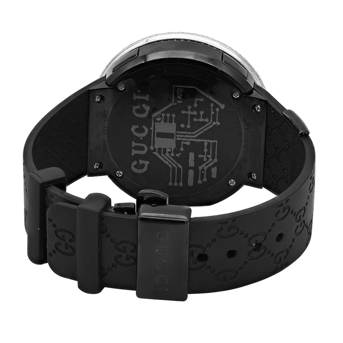 Men's 114 I-Gucci Genuine Diamond Watch 5.5ct YA114207 2 Men's 114 I-Gucci Genuine Diamond Watch 5.5ct YA114207 - Image 2