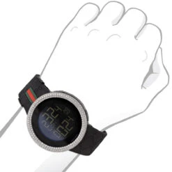 Men's 114 I-Gucci Genuine Diamond Watch 5.5ct YA114207 6 Men's 114 I-Gucci Genuine Diamond Watch 5.5ct YA114207 -Urban Jewels Shop genuine mens gucci diamond watch 55ct p 42851bod 20200825