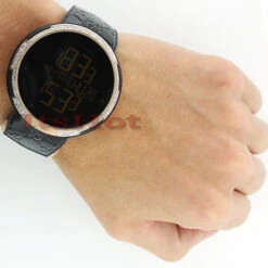 114 I-Gucci Men's Limited "Latin Grammy" Edition 2.80ct Diamond Watch YA114102 -Urban Jewels Shop gucci latin grammy awards mens diamond watch 280ct custom 3