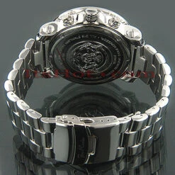 Iced Out Joe Rodeo Diamond Watch 6ct White Mop -Urban Jewels Shop iced out watches joe rodeo diamond watch 6ct white mop p 8988back