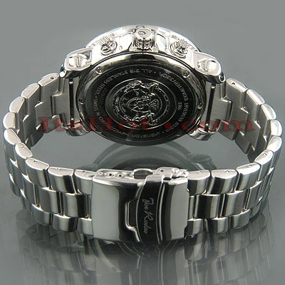 Iced Out Joe Rodeo Red Diamond Watch 8.75ct 2 Iced Out Joe Rodeo Red Diamond Watch 8.75ct - Image 2