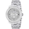 Iced Out Large Diamond Bezel Watch For Men Luxurman Escalade 6ct