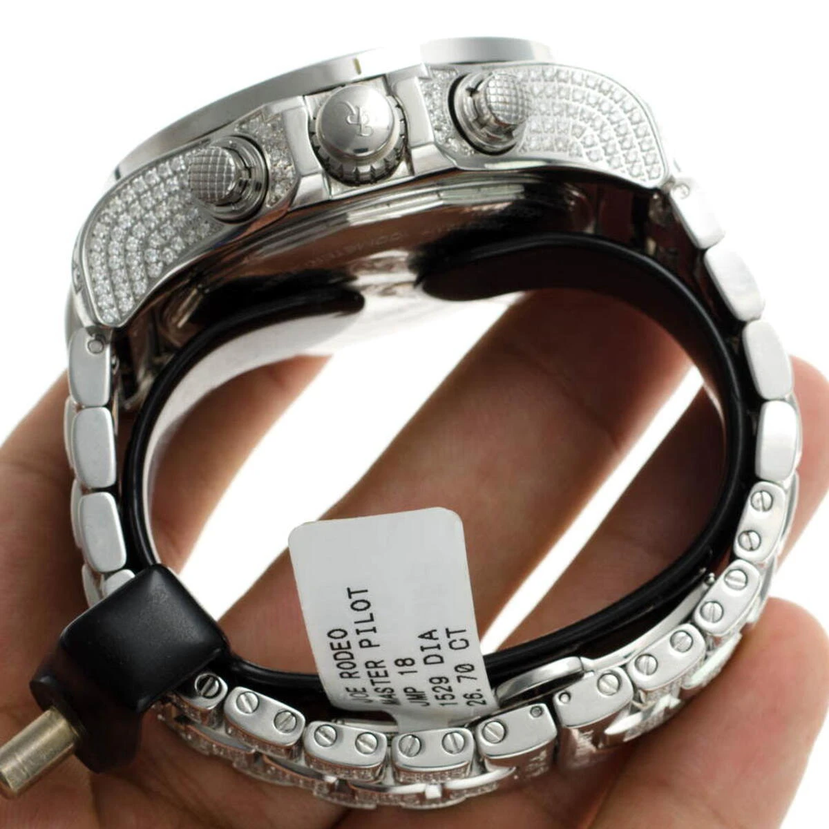 Iced Out Men's Joe Rodeo Diamond Watch 26.70ct 8 Iced Out Men's Joe Rodeo Diamond Watch 26.70ct - Image 8