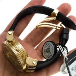 Iced Out Yellow Gold Plated Joe Rodeo Broadway Men's Diamond Watch 5 Carats -Urban Jewels Shop iced out yellow gold pltd joe rodeo broadway mens diamond watch 5 carats bod4