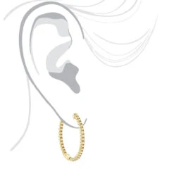 Inside Out Yellow Diamond Hoop Earrings 14K Yellow Gold By Luxurman 2.2ct. -Urban Jewels Shop inside out yellow diamond hoop earrings in 14k gold by luxurman 22ct bodye