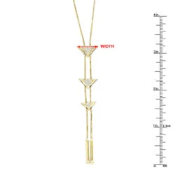 14K White Gold Diamond Triangle Necklace For Women Adjustable By LUXURMAN 0.25ct -Urban Jewels Shop jewelry 14k gold diamond triangle necklace for women adjustable by luxurman 025ct rulerye