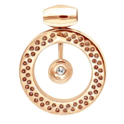 14K White Gold Large Round Shape Diamond Circle Pendant For Women 5.25CT Luxurman 17 14K White Gold Large Round Shape Diamond Circle Pendant For Women 5.25CT Luxurman -Urban Jewels Shop jewelry 14k gold large round shape diamond circle pendant for women 525ct luxurman backro