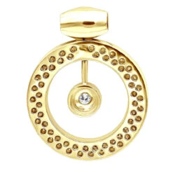 14K White Gold Large Round Shape Diamond Circle Pendant For Women 5.25CT Luxurman 16 14K White Gold Large Round Shape Diamond Circle Pendant For Women 5.25CT Luxurman -Urban Jewels Shop jewelry 14k gold large round shape diamond circle pendant for women 525ct luxurman backye