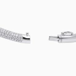 Women's Diamond Snakes Bangle Bracelet 18K White Gold By Joe Rodeo 6.44Ct 11 Women's Diamond Snakes Bangle Bracelet 18K White Gold By Joe Rodeo 6.44Ct -Urban Jewels Shop jewelry womens diamond snakes bangle bracelet 18k gold by joe rodeo 644ct backwh
