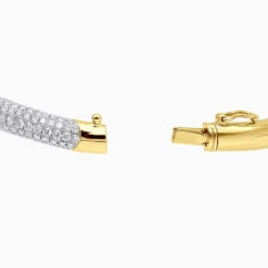 Women's Diamond Snakes Bangle Bracelet 18K White Gold By Joe Rodeo 6.44Ct 12 Women's Diamond Snakes Bangle Bracelet 18K White Gold By Joe Rodeo 6.44Ct -Urban Jewels Shop jewelry womens diamond snakes bangle bracelet 18k gold by joe rodeo 644ct backye