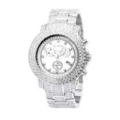Joe Rodeo Diamond JoJo Watch 17.50ct Junior White