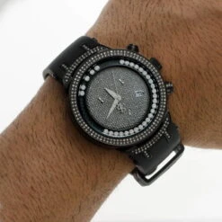 Joe Rodeo Diamond Floating Stones JoJo Master Watch 2.20ct -Urban Jewels Shop joe rodeo diamond watches jojo master watch 220ct p 8530 bod2