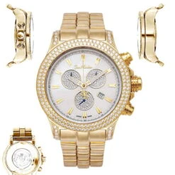 Joe Rodeo Diamond Master Pilot Men's Watch 7ct -Urban Jewels Shop joe rodeo diamond watches master pilot mens watch 7ct p 35642 main2