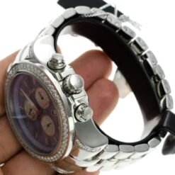 Joe Rodeo Diamond Men's Master Pilot 7.20ct Watch -Urban Jewels Shop joe rodeo diamond watches mens master pilot 720ct p 35658 bod4