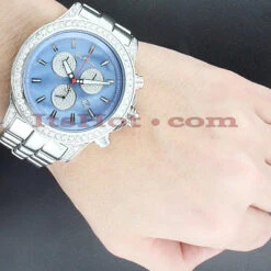 Joe Rodeo Diamond Men's Master Pilot 7.20ct Watch -Urban Jewels Shop joe rodeo diamond watches mens master pilot 720ct p 35658bod