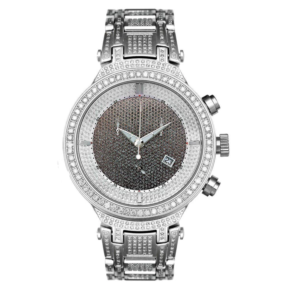 Joe Rodeo JoJo Master Diamond Watch 5.20 Ct. Men's 1 Joe Rodeo JoJo Master Diamond Watch 5.20 Ct. Men's