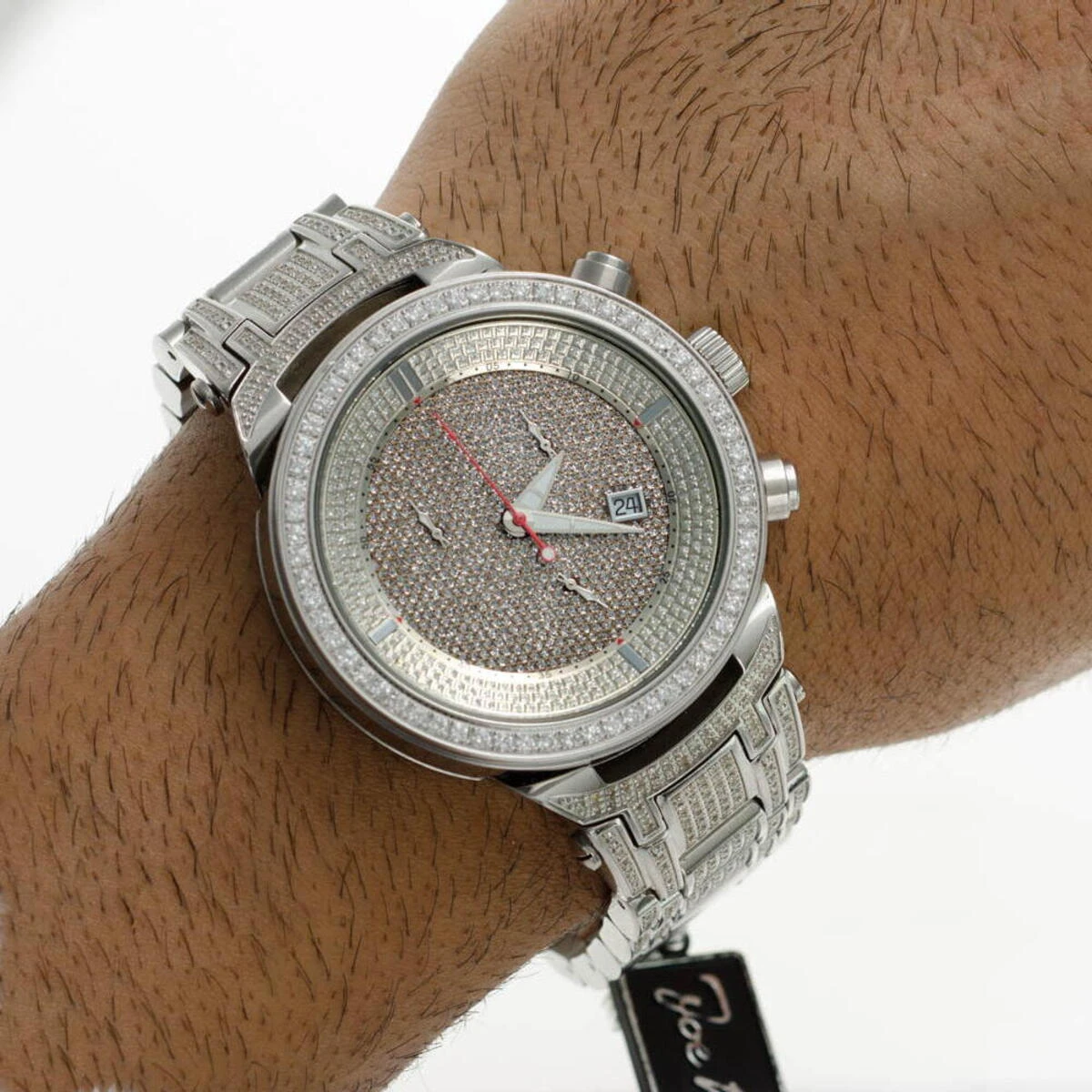 Joe Rodeo JoJo Master Diamond Watch 5.20 Ct. Men's 7 Joe Rodeo JoJo Master Diamond Watch 5.20 Ct. Men's - Image 7