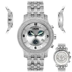 Joe Rodeo Watch With Diamond Band 3.50ct 2000 Men's -Urban Jewels Shop joe rodeo jojo watch diamond band 350ct 2000 mens p 9039 main2