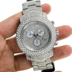 Oversized Joe Rodeo Junior Fully Iced Out Diamond Watch For Men 21ct -Urban Jewels Shop joe rodeo junior fully iced out diamond watch 21ct p 8716 bod3