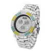 Joe Rodeo Junior Men's Diamond Watch White Yellow Blue Diamonds 4.3ct