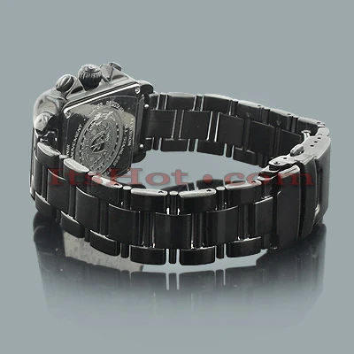 Joe Rodeo Madison Diamond Watch 1.50ct Black Steel 3 Joe Rodeo Madison Diamond Watch 1.50ct Black Steel - Image 3