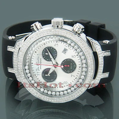 Men's Master 2.20ct Diamond Watch By Joe Rodeo 2 Men's Master 2.20ct Diamond Watch By Joe Rodeo - Image 2