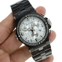 Joe Rodeo Men's Diamond Watch 2.25ct Phantom Black -Urban Jewels Shop joe rodeo mens diamond watch 225ct phantom black p 8908 bod3