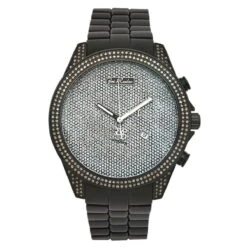 Joe Rodeo Empire Men's Diamond Watch 2.25ct Black