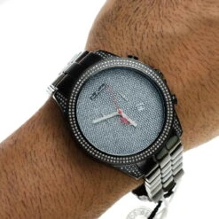 Joe Rodeo Empire Men's Diamond Watch 2.25ct Black -Urban Jewels Shop joe rodeo watches empire mens diamond watch 225ct black bod2