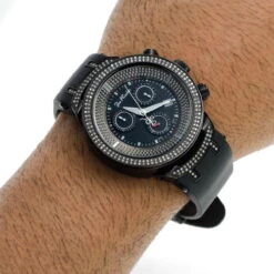 Joe Rodeo JoJo Master Watch 2.20ct Black -Urban Jewels Shop joe rodeo watches jojo master watch 220ct black p 9012 bod2
