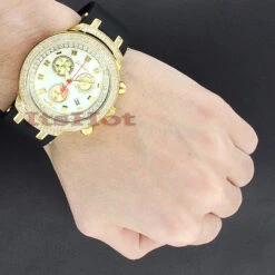 Joe Rodeo Master Men's Diamond Watch 2.20ct Yellow -Urban Jewels Shop joe rodeo watches master mens diamond watch 220ct yellow p 50016bod