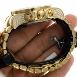 Joe Rodeo Men's Diamond Watch 14.70ct 17 Joe Rodeo Men's Diamond Watch 14.70ct -Urban Jewels Shop joe rodeo watches mens diamond watch 1470ct p 35656 bod4