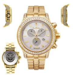 Joe Rodeo Men's Diamond Watch 14.70ct 14 Joe Rodeo Men's Diamond Watch 14.70ct -Urban Jewels Shop joe rodeo watches mens diamond watch 1470ct p 35656 main2