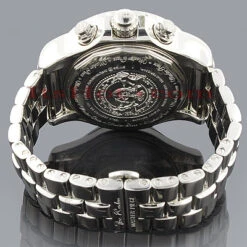 Joe Rodeo Men's 7.20Ct Diamond Watch Master Pilot W Diamond Bezel -Urban Jewels Shop joe rodeo watches mens diamond watch master pilot 720 p 35648back