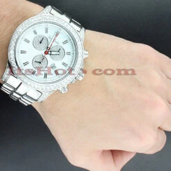 Joe Rodeo Men's 7.20Ct Diamond Watch Master Pilot W Diamond Bezel -Urban Jewels Shop joe rodeo watches mens diamond watch master pilot 720 p 35648bod